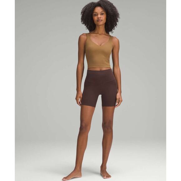 NWT $68 Lululemon Align Tank Top *Light Support, A/B Cup Allspice Size 6 - Picture 4 of 9